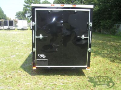 Quality Cargo 6x14 SA Trailer - Black, Ramp, Side Door, Extra Height - Image 7