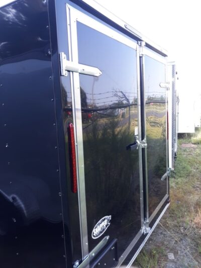 Freedom Trailers 7x16 TA Trailer - Black, Ramp, Side Door, Extra Height - Image 6