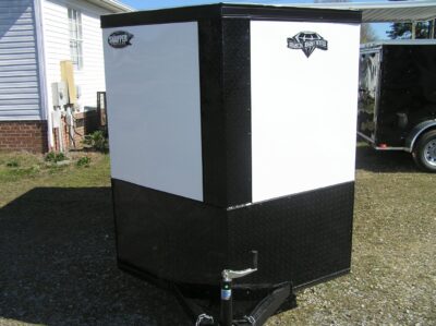 Diamond Cargo 5x10 SA Trailer - White, Ramp, Side Door, Blackout - Image 13