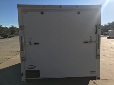 Quality Cargo 7x14 TA Trailer - White, Ramp, Side Door, Extra Height, Extended Tongue - Image 7