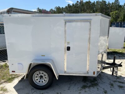 Douglas Trailers  6x10SAL - Wh, R, RV, +3 Height