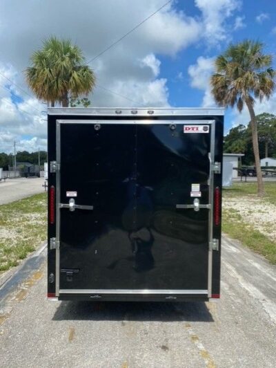 Douglas Trailers 6x14 SA Trailer - Black, Ramp, Side Door - Image 9