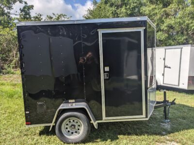 Douglas Trailers  6x8SAL - Blk, R, RV, +3 Height