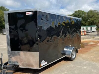 Douglas Trailers  7x12SA2L - Blk, R, RV, +3 Height - Image 2