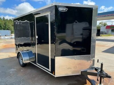 Douglas Trailers  7x12SA2L - Blk, R, RV, +3 Height - Image 14