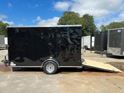 Douglas Trailers  7x12SA2L - Blk, R, RV, +3 Height - Image 3