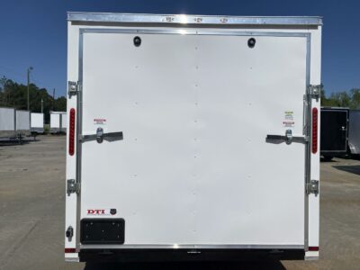 Douglas Trailers 7x14 TA Trailer - White, Ramp, Side Door - Image 6