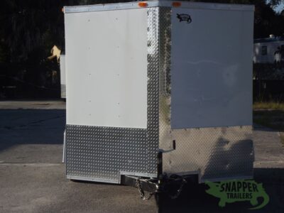 South Georgia Cargo 7x12 SA Trailer - White, Ramp, Side Door - Image 13