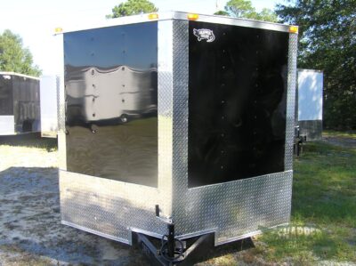 South Georgia Cargo 8.5x12 TA Trailer - Black, Ramp, Side Door - Image 12