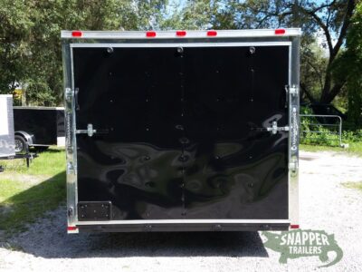 Quality Cargo 8.5x20 TA Trailer - Black, Ramp, Side Door, D-Rings, 5K Axles, and Radials - Image 6